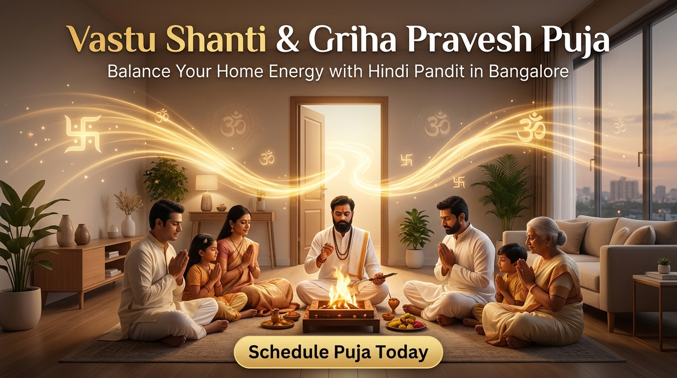 Vastu Shanti Puja for new home in Bangalore